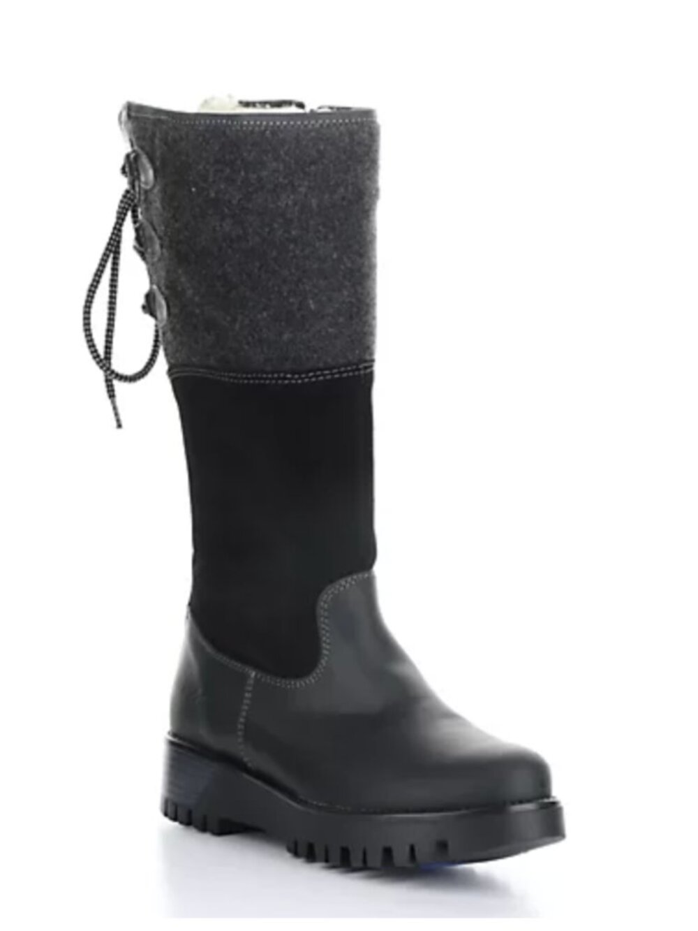 Bos & Co - Goose Primaloft Waterproof Boiled Wool Mid Calf Boot - EU size 41